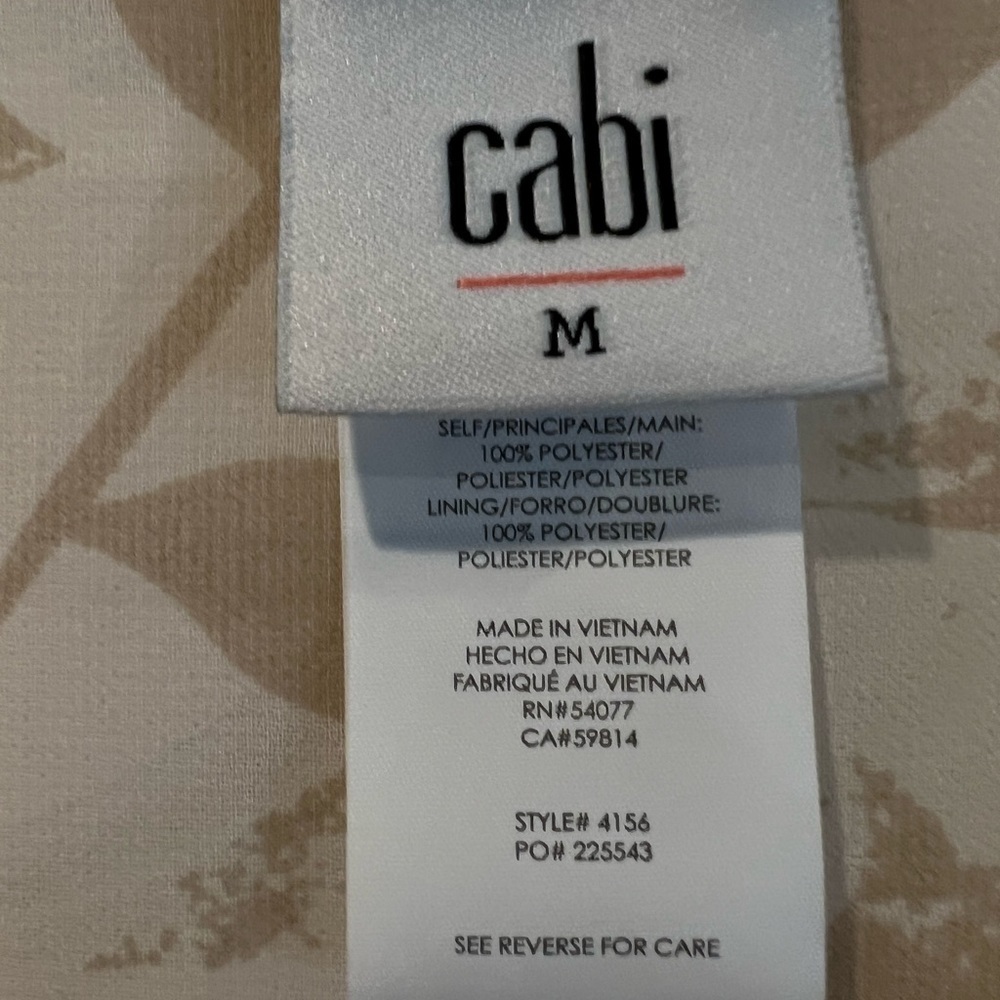 Cabi (2 piece) Fall 21 Couplet Blouse - Picture 4 of 7